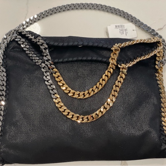 Stella McCartney large 3 chain fabella tote- new with tags from Saks. NWT - Picture 5 of 6